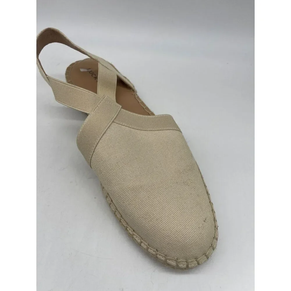 Lucky Brand Rifka Women Espadrille Slingback Sandals Size 9
